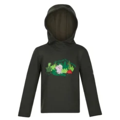 Regatta Peppa Pig Grafische Wandelhoodie Voor Kinderen - Donkergroen -Mode Geest Verkoop peppa pig grafische wandelhoodie voor kinderen donkergroen 2