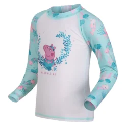 Regatta Peppa Pig Rash Suit Set Voor Kinderen - Lichtblauw