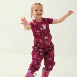 Regatta Peppa Pig Waterdichte Wandeltuinbroek Voor Kinderen - Midden Rood -Mode Geest Verkoop peppa pig waterdichte wandeltuinbroek voor kinderen midden rood 4