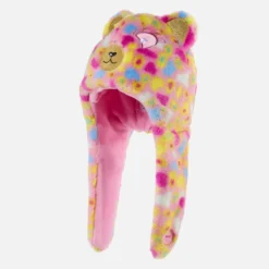 WEDZE PERUAANSE SKIMUTS VOOR KINDEREN ROZE BLAUW GEEL -Mode Geest Verkoop peruaanse skimuts voor kinderen roze blauw geel 2