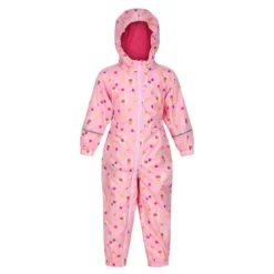 Regatta Pobble Waterdicht Regenpak Voor Wandelingen Voor Kinderen - Lichtroze -Mode Geest Verkoop pobble waterdicht regenpak voor wandelingen voor kinderen lichtroze 2