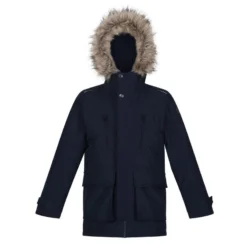 Regatta Podrick Waterdicht Geïsoleerde Parka Voor Kinderen/Kinderen (Marine)