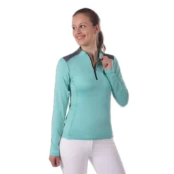 Polo Voor Meisjes Met Lange Mouwen QHP Utah