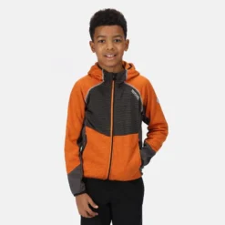 Regatta Prenton Wandelfleece Met Hele Rits Voor Kinderen -Mode Geest Verkoop prenton wandelfleece met hele rits voor kinderen 11