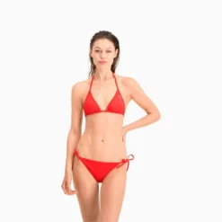 Puma Bikinitopje Dames Triangel Rood