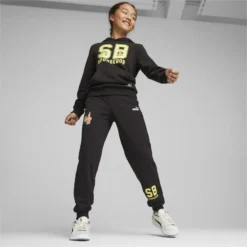 PUMA X SPONGEBOB SQUAREPANTS Sweatpants Voor Kinderen PUMA -Mode Geest Verkoop puma x spongebob squarepants sweatpants voor kinderen puma 2