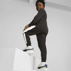 PUMA X SPONGEBOB Sweatshirt Met Ronde Hals Voor Kinderen PUMA -Mode Geest Verkoop puma x spongebob sweatshirt met ronde hals voor kinderen puma 3