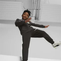 PUMA X SPONGEBOB Sweatshirt Met Ronde Hals Voor Kinderen PUMA -Mode Geest Verkoop puma x spongebob sweatshirt met ronde hals voor kinderen puma 4