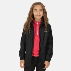 Regatta Kid Pk It Jkt III Outdoorjas Unisex Zwart -Mode Geest Verkoop regatta kid pk it jkt iii outdoorjas unisex zwart 3