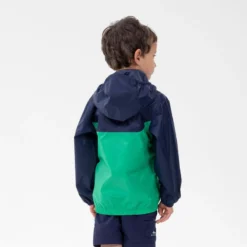 Quechua Waterdichte Wandeljas Voor Kinderen MH150 2-6 Jaar -Mode Geest Verkoop regenjas voor wandelen mh150 kinderen 2 6 jaar 15