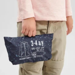 Quechua Waterdichte Trekkingjas Voor Kinderen MH150 Met Tribalprint 2 Tot 6 Jaar -Mode Geest Verkoop regenjas voor wandelen mh150 kinderen 2 6 jaar 8