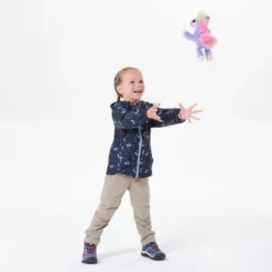 Quechua Waterdichte Wandeljas Voor Meisjes Hike 500 -Mode Geest Verkoop regenjas voor wandelen mh500 kinderen 2 6 jaar 20