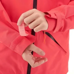 Quechua Regenjas Voor Wandelen MH550 Koraal Kinderen 7-15 Jaar -Mode Geest Verkoop regenjas voor wandelen mh550 koraal kinderen 7 15 jaar 5