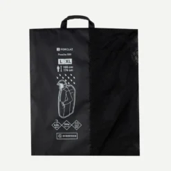 Regenponcho Voor Trekking MT500 Zwart 60 Liter -Mode Geest Verkoop regenponcho voor trekking mt500 zwart 60 liter 5