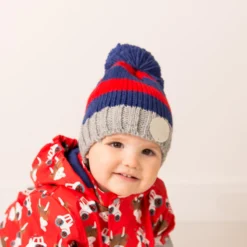 Blade & Rose Rood En Blauw Gestreepte Met Pompon, Extra Large, Voor 6-12 Jaar -Mode Geest Verkoop rood en blauw gestreepte met pompon extra large voor 6 12 jaar 3