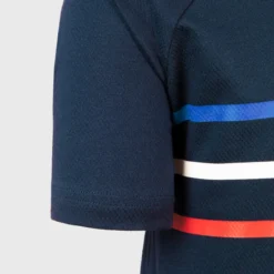 Rugbyshirt Met Korte Mouwen Voor Kinderen Franse Team R100 Blauw -Mode Geest Verkoop rugbyshirt met korte mouwen voor kinderen franse team r100 blauw 3