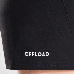 Rugbyshort Voor Dames R500 -Mode Geest Verkoop rugbyshort voor dames r500 zwart 3