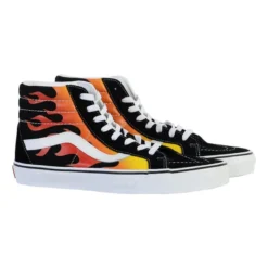 Vans Schoenen SK8-Hi Reissue Flame Zwart - VN0A2XSBPHN -Mode Geest Verkoop schoenen sk8 hi reissue flame zwart vn0a2xsbphn 2