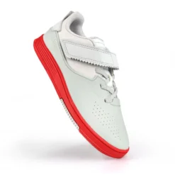 Kipsta Schoenen Voor Street Football Kinderen Barrio KID -Mode Geest Verkoop schoenen voor street football barrio kid grijsrood 5