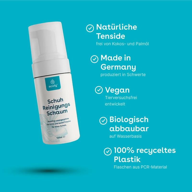 Schoenreinigingsschuim • Reiniger Voor Stof, Leer, Gemengde Stof, Membraan 4 Schoenreinigingsschuim • Reiniger Voor Stof, Leer, Gemengde Stof, Membraan - Afbeelding 4