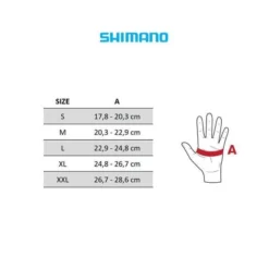 Shimano Airway Red Junior Gloves T.S -Mode Geest Verkoop shimano airway red junior gloves ts 2