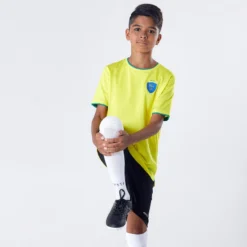 Kipsta SHIRT BRAZILIË FF100 KINDEREN 2022 -Mode Geest Verkoop shirt brazilie ff100 kinderen 2022 6