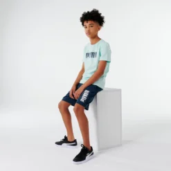 Puma Short Voor Jongens Marineblauw Met Opdruk -Mode Geest Verkoop short voor jongens marineblauw met opdruk 2