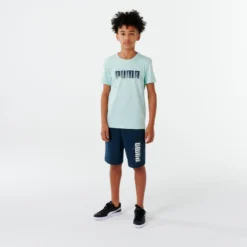 Puma Short Voor Jongens Marineblauw Met Opdruk -Mode Geest Verkoop short voor jongens marineblauw met opdruk 3