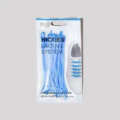 Silicone Elastische Schoenveters 2.0 Electric Blue -Mode Geest Verkoop silicone elastische schoenveters 20 electric blue 4