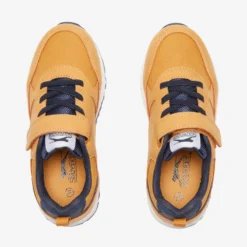 Slazenger Sneakers Met Klittenband Voor Kinderen Leister Camel -Mode Geest Verkoop sneakers met klittenband voor kinderen leister camel 7