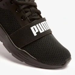 Puma Sneakers Met Veters Voor Kinderen Wired Zwart -Mode Geest Verkoop sneakers met veters voor kinderen wired zwart 3