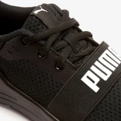Puma Sneakers Met Veters Voor Kinderen Wired Zwart -Mode Geest Verkoop sneakers met veters voor kinderen wired zwart 4