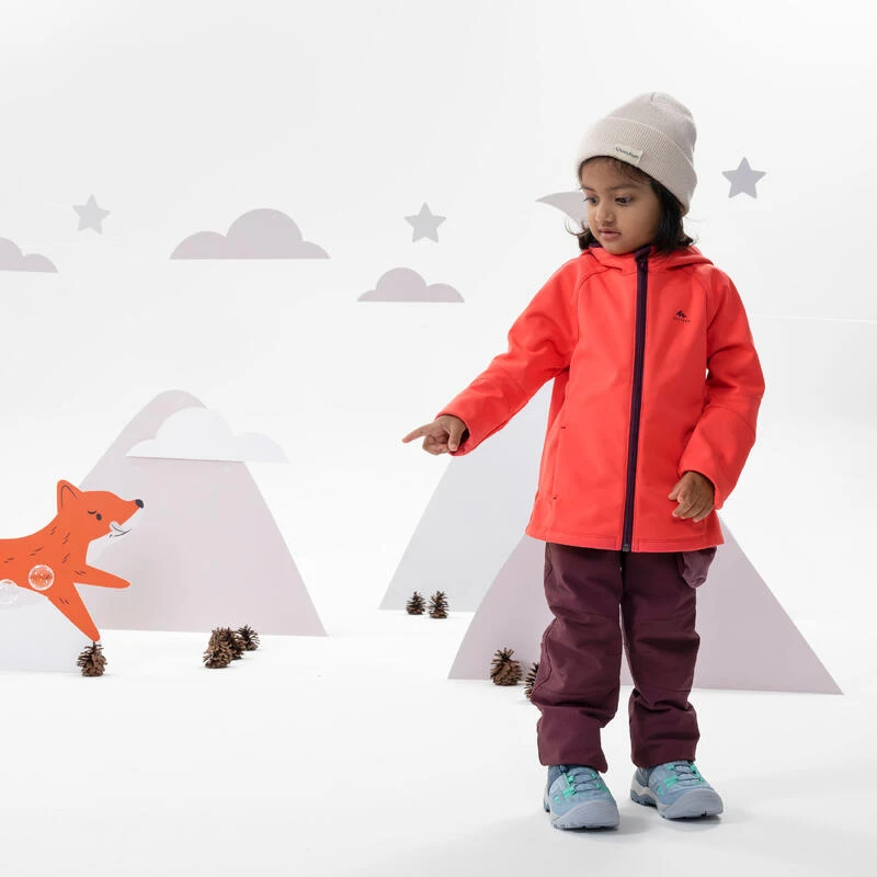 Quechua Softhell Broek Voor Wandelen Kinderen MH550 2- 6 Jaar 2 Quechua Softhell Broek Voor Wandelen Kinderen MH550 2- 6 Jaar - Afbeelding 2