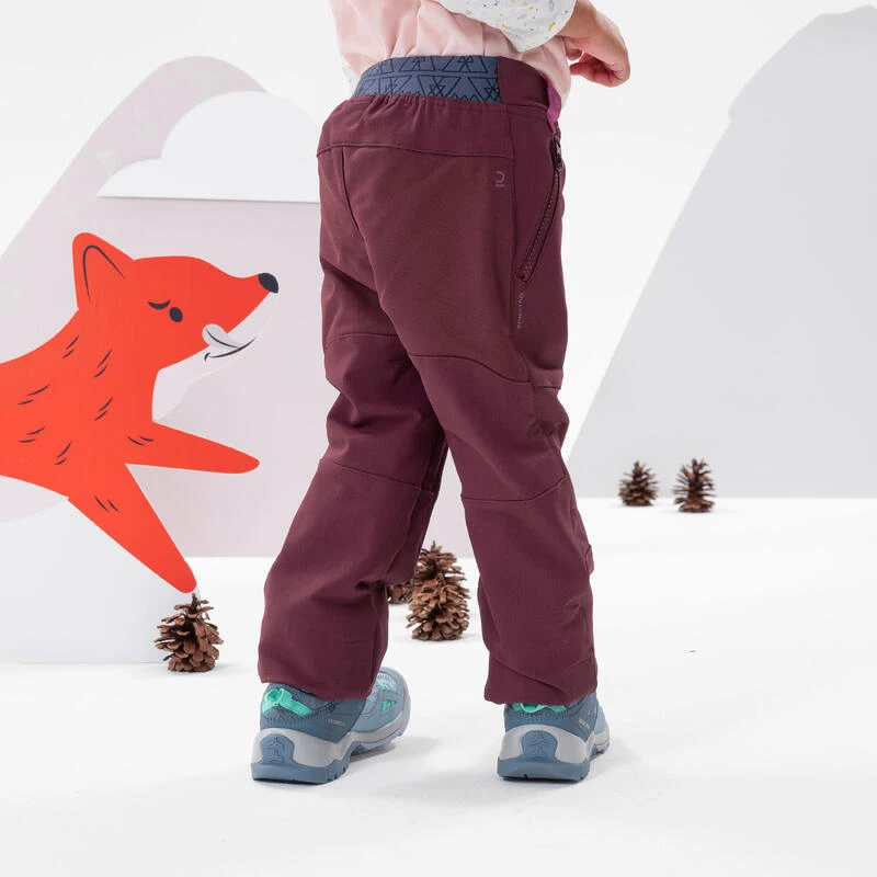 Quechua Softhell Broek Voor Wandelen Kinderen MH550 2- 6 Jaar 4 Quechua Softhell Broek Voor Wandelen Kinderen MH550 2- 6 Jaar - Afbeelding 4