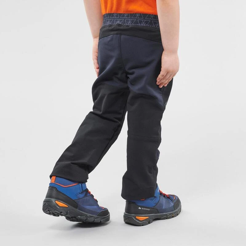 Quechua Softshell Broek Voor Wandelen Kinderen MH550 2-6 Jaar 5 Quechua Softshell Broek Voor Wandelen Kinderen MH550 2-6 Jaar - Afbeelding 5