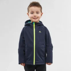 Quechua Softshell Jas Voor Wandelen Kinderen MH5502-6 Jaar -Mode Geest Verkoop softshell jas voor wandelen kinderen mh550 marineblauw 2 6 jaar 2