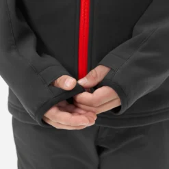 Quechua Softshell-wandeljas Voor Meisjes Hike 900 -Mode Geest Verkoop softshell jas voor wandelen kinderen mh550 zwart 7 15 jaar 10