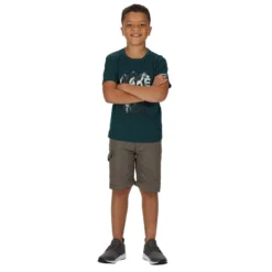 Regatta Sorcer II Afritsbare Wandelbroek Voor Kinderen - Bruin -Mode Geest Verkoop sorcer ii afritsbare wandelbroek voor kinderen bruin 5