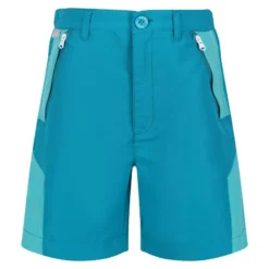 Regatta Sorcer Mountain II Korte Wandelbroek Voor Kinderen - Blauw -Mode Geest Verkoop sorcer mountain ii korte wandelbroek voor kinderen blauw 2