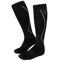 Sport Running Sokken Met Compressie | Knee Highs | Dames En Heren | Zwart