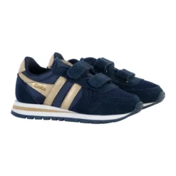 Kindertrainers Gola Daytona Velcro -Mode Geest Verkoop sportschoenen voor meisjes gola classics daytona mirror strap trainers 7