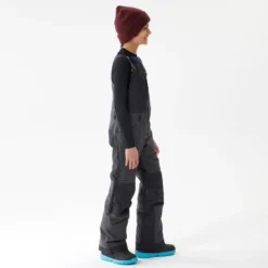 Stevige Snowboardbroek Voor Kinderen BIB 500 Jongens Zwart -Mode Geest Verkoop stevige snowboardbroek voor kinderen bib 500 jongens zwart 2
