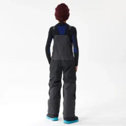 Stevige Snowboardbroek Voor Kinderen BIB 500 Jongens Zwart -Mode Geest Verkoop stevige snowboardbroek voor kinderen bib 500 jongens zwart 3