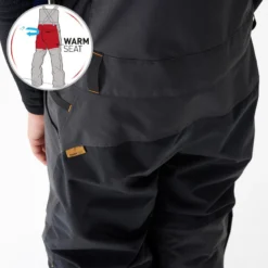 Stevige Snowboardbroek Voor Kinderen BIB 500 Jongens Zwart -Mode Geest Verkoop stevige snowboardbroek voor kinderen bib 500 jongens zwart 6