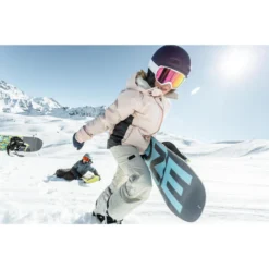Stevige Snowboardbroek Voor Kinderen BIB 500 Meisjes Beige -Mode Geest Verkoop stevige snowboardbroek voor kinderen bib 500 meisjes beige 17