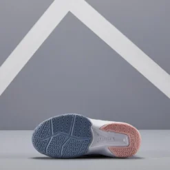 Artengo TENNISSCHOENEN VOOR KINDEREN TS530 KLITTENBAND -Mode Geest Verkoop tennisschoenen voor kinderen ts530 klittenband grijs roze 3