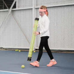 Artengo Tennisshirt Met Lange Mouwen Voor Meisjes Thermic 1/2 Rits Gebroken -Mode Geest Verkoop tennisshirt met lange mouwen voor meisjes thermic 12 rits gebroken wit 7