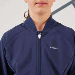 Artengo Tennisvest Voor Meisjes TJK500 Marineblauw -Mode Geest Verkoop tennisvest voor meisjes tjk500 marineblauw 4