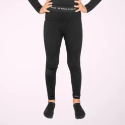 Thermische Ho Soccer Broek Voor Kinderen Zwart