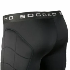 Thermische Voetbalshort Raven Met Bescherming. -Mode Geest Verkoop thermische voetbalshort raven met bescherming 3